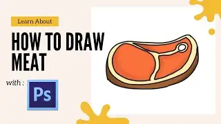 How to draw Meat using app on a Computer / Laptop.