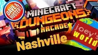 Minecraft Dungeons ARCADE version | Dave & Busters | Nashville