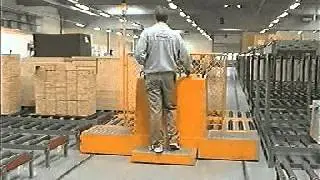 Q-System transfer carts with driver platform