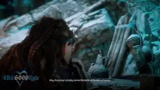 Horizon Zero Dawn: Aloy Visits Rost's Grave for the Final Time