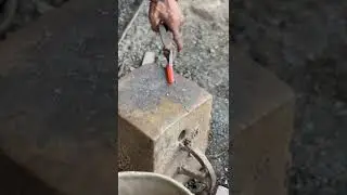 Blacksmith Making a Circle Out of Thawing | Traditional Forging Skill