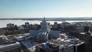 Wisconsin Madison Capital Snow View
