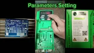 C200, Commander Control Techniques, Variable Frequency Drive, Parameter Setting Part 1(01-06)