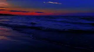 Gentle Ocean Waves for Deep and Peaceful Night Sleep