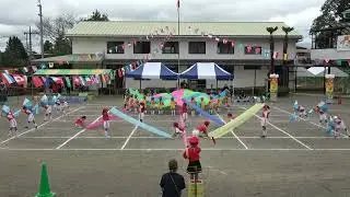 若草幼稚園　運動会2024　マーチング発表
