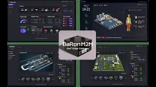 에즈웰 산업안전 통합관리 IoT플랫폼_바론M2M