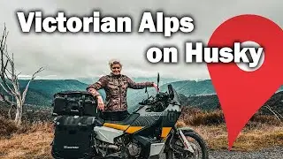 Misty ride on Husky though Victorian Alps | This is Australia solo riding. EP. 6