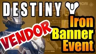 Destiny Iron Banner VENDOR LOCATION + NEW BOUNTIES!