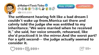 The settlement hearing felt like a bad dream I couldn’t wake up from.Monica..- Reddit Family Tales