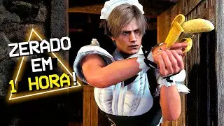 Já QUEBRARAM Resident Evil 4 inteiro, ZERADO EM 1 HORA! (Speedrun do RE4 Remake)