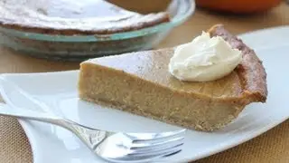 Pumpkin Pie with Graham Cracker Crust