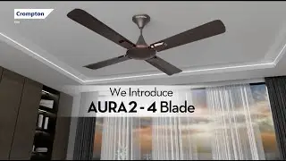 Crompton Aura 2 - 4 Blade Fan