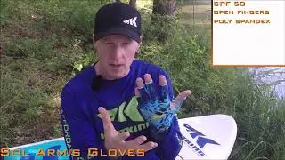 KastKing Fishing Gloves SPF 50 Sun Men Hands Protection Gloves Breathable Outdoor Sportswear Gloves