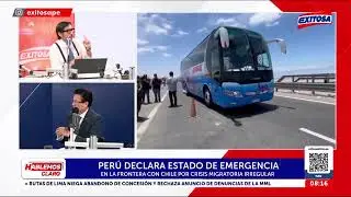 Excanciller Rodr&iacute;guez Mackay: &ldquo;El problema migratorio lo cre&oacute; Chile y deber&aacute; solucionarlo&rdquo;