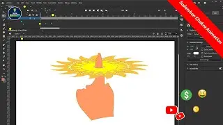 How to Make Sudarshan Chakra Animation in Adobe Animate | 2D Animation    Hindi Tutorial | Animation