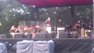 Josh Steele performs 