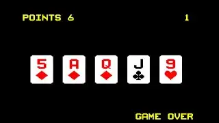 Draw Poker III [Arcade Longplay] (1981) Electro-Sport