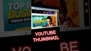 How to design Youtube Thumbnail 😎 Photoshop #shorts #design #photoshoptips #youtubethumbnail #viral
