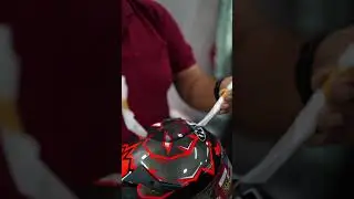 KYT tt Revo with extended spoiler unboxing #kyt #axor #smk #mthelmets #agv