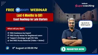 How to Crack CAT 2025 in 4 Months | CAT 2025 Preparation | FREE Live Webinar by DILR Expert Amit Sir
