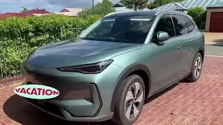 Geely EX5: демонстрация режима кемпинга