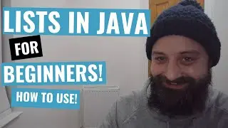 #8 - Variables: How to use Lists in Java for beginners