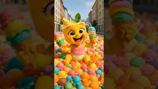 Lemon vs Orange: Ice Cream Challenge! 🍋🍊#funny #viral #icecream