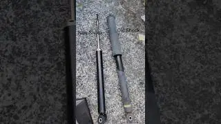Rear Shock Replacement | Toyota Aqua #shorts