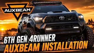 6th gen 4runner Auxbeam installation 