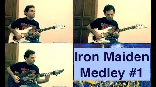 Medley #1 - Iron Maiden (Bahij Ghata Guitar Riffs Cover)