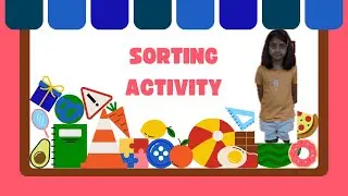 Fun Sorting Activity for Kids | Colors, Shapes & Size Sorting | Early Learning Video