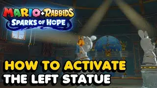 Mario + Rabbids Sparks Of Hope - How To Activate The LEFT Statue In The Winter Palace (Door Guide)