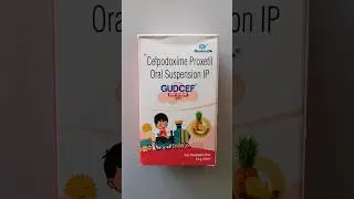 GUDCEF DRY SURUP EXPLAINED IN HINDI 💊#gudcef #cefpodoxime #syrup #medicalshots #shorts #yt #ytshorts
