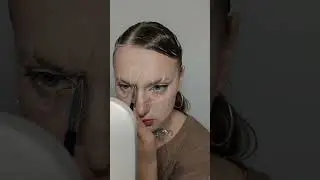 эффект тату/шрама на лице #makeupartist #creative #tattoo