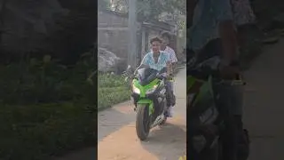 Palli Gram TV Sahin Ninja Bike | Debagram TV