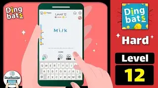 Dingbats Hard Level 12 Milk Walkthrough