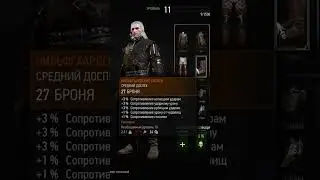 ВЕДЬМАК 3 - НИЛЬФГАРДСКАЯ БРОНЯ! (СКИНТЕ НА КОРМ КОТУ) #shorts #games #witcher