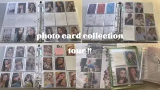 ₊ ⊹  end of year photocard collection tour !! ౨ৎ ☃  | enhypen, newjeans, itzy, kep1er, & more ✮⋆˙