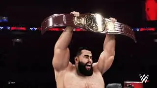 WWE 2K20 Keith Lee vs Rusev NXT North American Championship Wrestlemania 2 4K