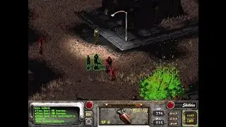 Fallout 2 KMK Gameplay #330 &ndash; Roves A &ndash; Clashing with Remnants of the Master's Army