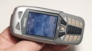 Siemens M65 T-Mobile phone. Telefon aus Deutschland. Капсула времени