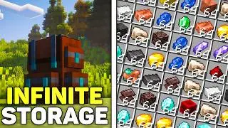 Как получить БЕСКОНЕЧНОЕ хранилище для рюкзака в Minecraft! (Руководство по моду Sophisticated St...