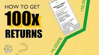 How to Get 100X Investment Returns? | Token Metrics AMA