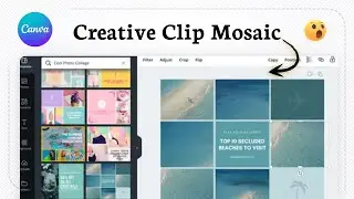 How to make a video collage on canva (Clip Montage)