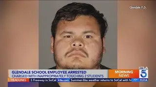 Glendale school employee accused of lewd acts on a minor