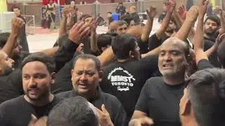 Haye Veer Nabi Da Sajda | Pervaiz Pilla Party | MMST | Najaf | 4 Muharram 2025