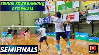 ATHUL/VISHNU VS SHYAMAPRASAD/KAMAL:SEMIFINALS;KERALA STATE SENIOR RANKING TOURNAMENT, OTTAPALAM