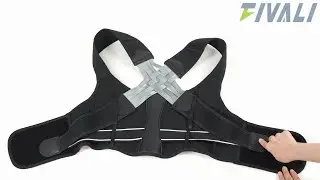 Fivali Full Back Brace for Back Straighten and Posture Correction