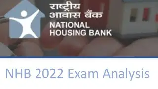 Self Given NHB Exam Analysis !!! Good Attempt !!! Exam Level !!!