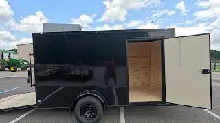 ROCK SOLID CARGO 6X12 ENCLOSED TRAILER / KLEIN QUALITY TRAILERS OF NORTHPORT AND SEMMES, AL.